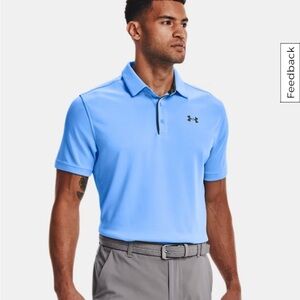 Big & Tall under armor polo shirt